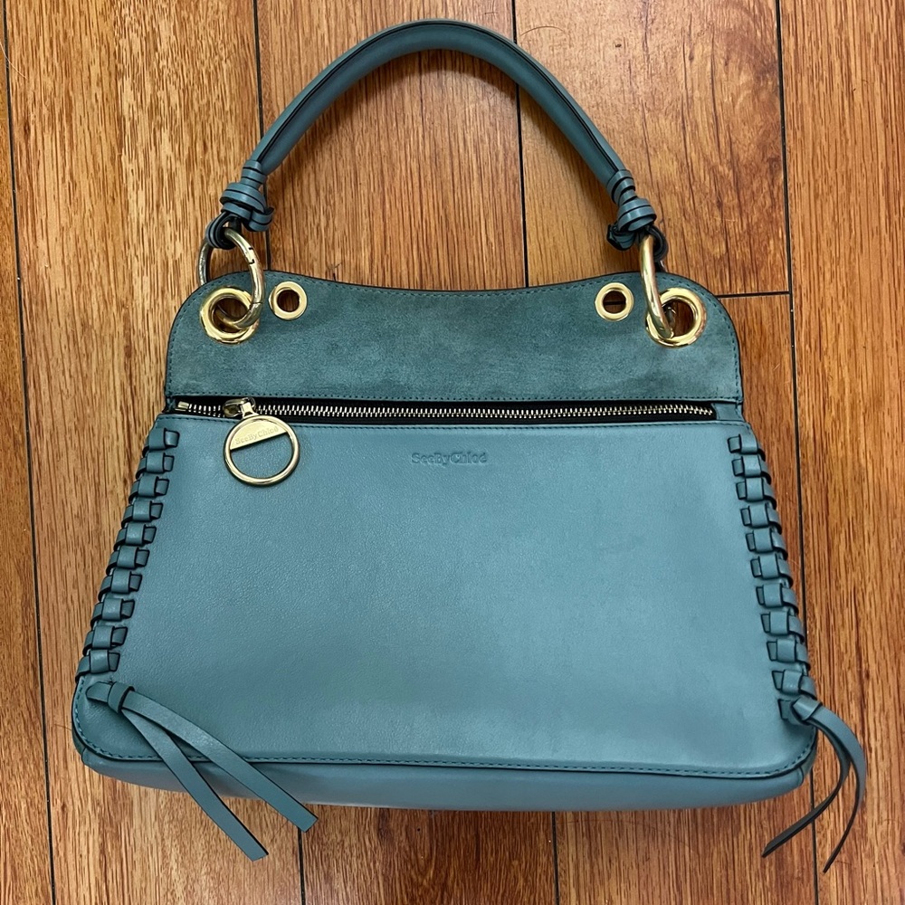 See by Chloe Tilda blue (teal) leather bag